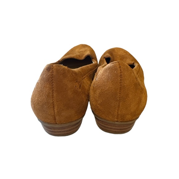 🍀 Neutralizer Camel Suede Flats Size 6 - Picture 3 of 5